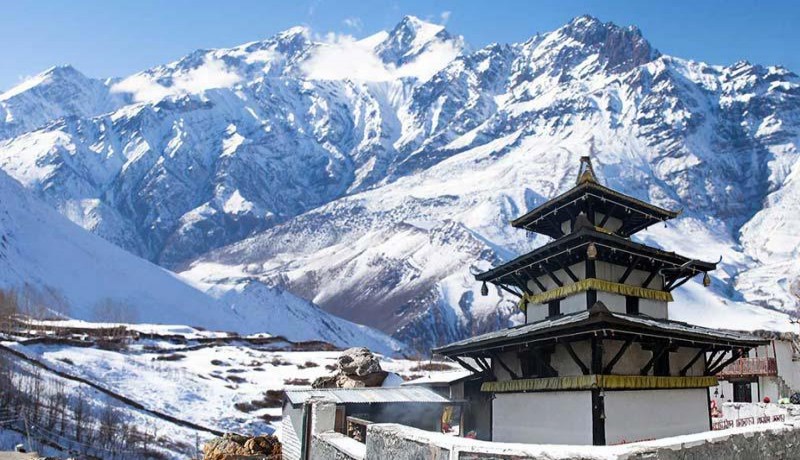Muktinath pilgrimage temple in Mustang